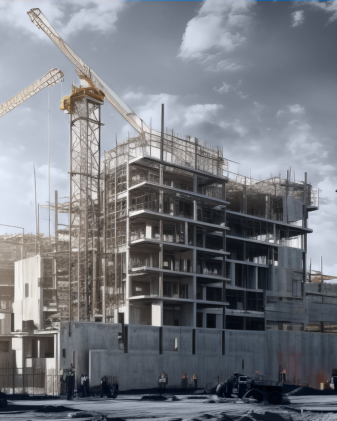 Industrial and construction structure inspection for safety and compliance