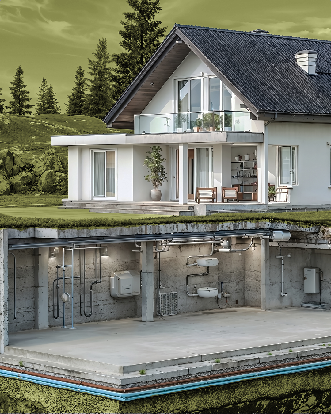 Residential and commercial underground utility detection and line locating services