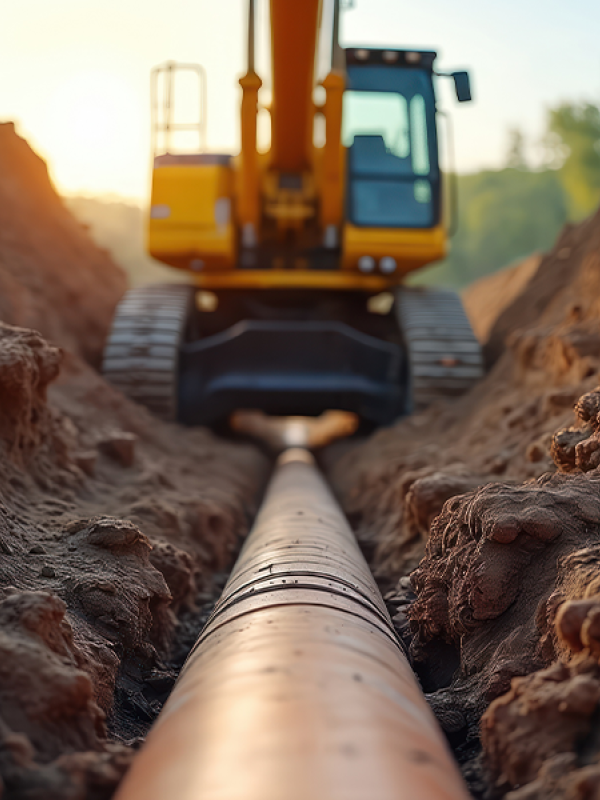 Excavation de précision mettant à découvert des réseaux et services souterrains